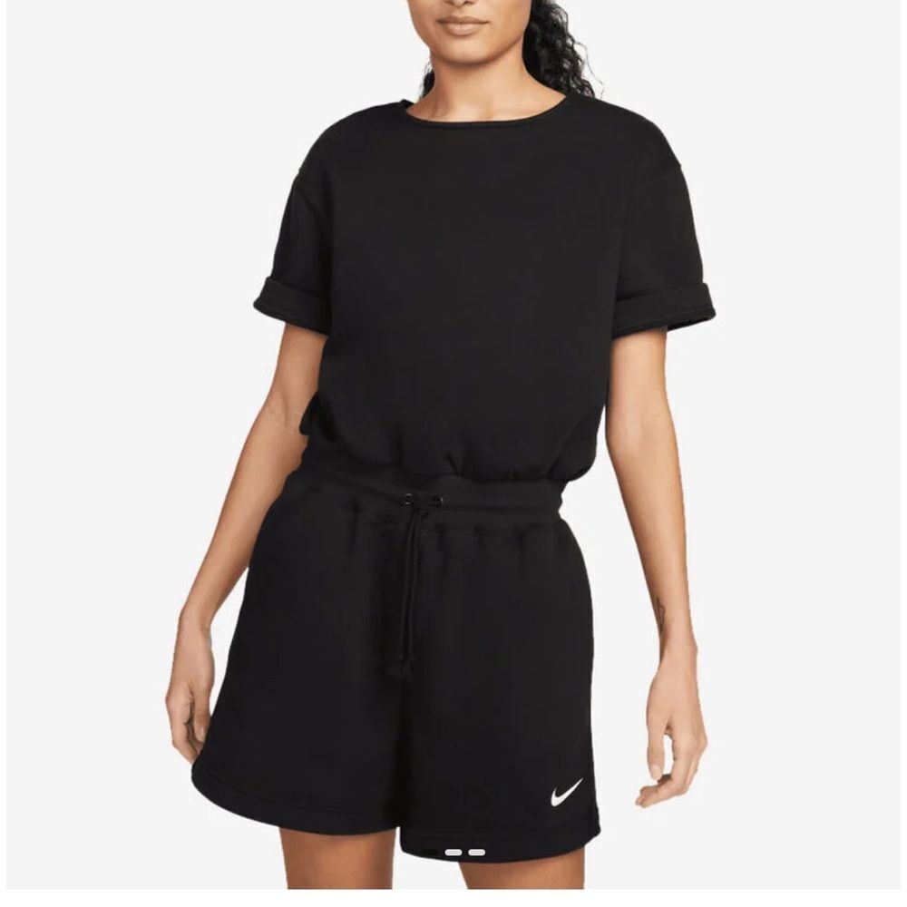 Nike Women’s Black Fleece Romper